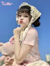 画像34: 【ToAlice】C6797ゆめかわうさぎサロペットかぼちゃパンツ (34)