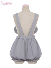 画像2: 【ToAlice】C6801コアラサロペットかぼちゃパンツ【本店・通販限定】 (2)