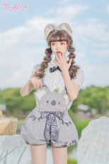 画像8: 【ToAlice】C6801コアラサロペットかぼちゃパンツ【本店・通販限定】 (8)