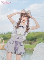 画像1: 【ToAlice】C6801コアラサロペットかぼちゃパンツ【本店・通販限定】 (1)