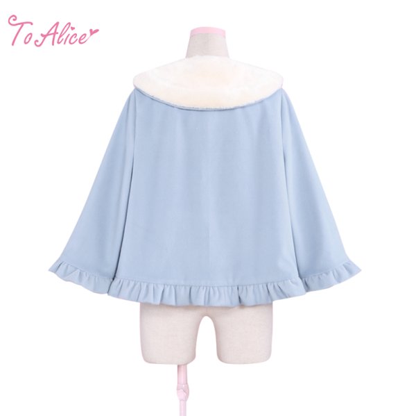 ToAlice】C689 ハートポケットポンチョ風コート【50％OFF】 - To Alice