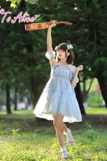 画像6: 【送料無料】S2400 デイジーチェックパフスリーブ付け袖《予約受付》【計5000円以上】 (6)