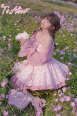 画像13: 【Last one】【ToAlice】C6999初恋少女レースアップミニ丈スリングワンピース【30％OFF】 (13)