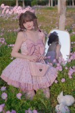 画像16: 【Last one】【ToAlice】C6999初恋少女レースアップミニ丈スリングワンピース【30％OFF】 (16)