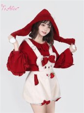 画像17: 【ToAlice】C7096 SweetStrawberryベアサロペットかぼちゃパンツ【30％OFF】 (17)