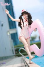 画像9: 【ToAlice】C7184ナース×チャイナ水着【30%OFF】 (9)