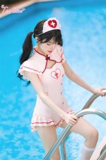 画像10: 【ToAlice】C7184ナース×チャイナ水着【30%OFF】 (10)