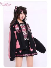 画像16: 【ToAlice】S2451ブロックチェック重ねリボンクリップセット【50％OFF】 (16)