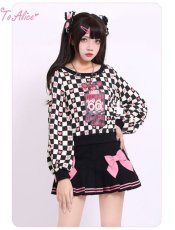 画像13: 【ToAlice】S2451ブロックチェック重ねリボンクリップセット【50％OFF】 (13)