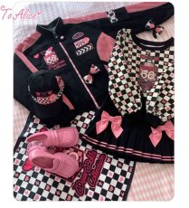画像3: 【ToAlice】S2452ブロックチェックプリントバンダナ【50％OFF】 (3)