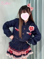 画像35: 【ToAlice】C7324うさみみフード付きデニムジャケット (35)