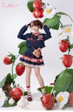 画像2: 【ToAlice】C7324うさみみフード付きデニムジャケット (2)