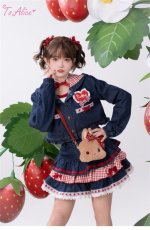 画像3: 【ToAlice】C7324うさみみフード付きデニムジャケット (3)