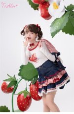 画像10: 【ToAlice】C7325はしごレースデニムティアードスカート (10)