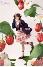 画像18: 【ToAlice】S2512 StrawberryRabbitプリントリボンクリップセット (18)