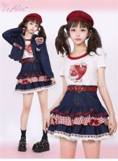 画像14: 【ToAlice】C7324うさみみフード付きデニムジャケット (14)