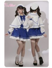 画像9: 【ToAlice】C7380魔法少女の学園制服ケープ【30％OFF】 (9)