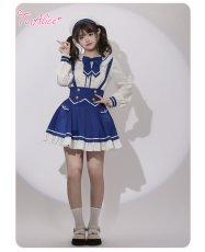 画像15: 【ToAlice】C7379魔法少女の学園制服サス付きスカート【30％OFF】 (15)