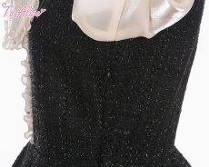 画像8: 【ToAlice】C7426リボンレイヤード風ツイードワンピース【30%OFF】 (8)