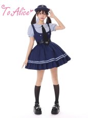 画像8: 【Last one】【ToAlice】S2729ポリス風ボーラーハット (8)