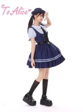 画像7: 【Last one】【ToAlice】S2729ポリス風ボーラーハット (7)