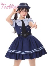 画像6: 【Last one】【ToAlice】S2729ポリス風ボーラーハット (6)