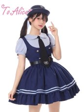 画像5: 【Last one】【ToAlice】S2729ポリス風ボーラーハット (5)