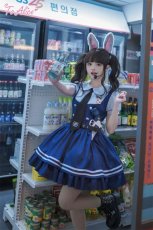 画像7: 【Last one】【ToAlice】S2760うさみみ付きポリス風ボーラーハット (7)