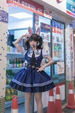 画像6: 【Last one】【ToAlice】S2760うさみみ付きポリス風ボーラーハット (6)