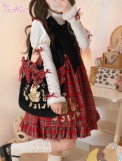 画像15: 【ToAlice】C7687リボンデコレーションエレファントスリーブトップス (15)