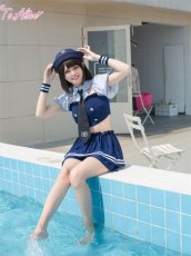 画像15: 【ToAlice】C7712ポリスレイヤード風ビキニ【30%OFF】 (15)