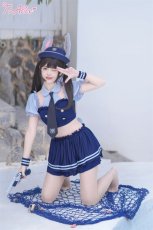 画像4: 【ToAlice】C7712ポリスレイヤード風ビキニ【30%OFF】 (4)