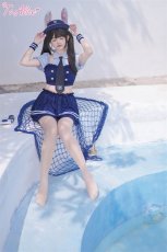 画像31: 【ToAlice】S2760うさみみ付きポリス風ボーラーハット【本店・通販限定】 (31)