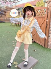画像4: 【Last one】【ToAlice】C7719ことり幼稚園バルーンサロペットパンツ (4)