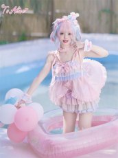 画像7: 【ToAlice】パステルティアードビキニ【30%OFF】 (7)