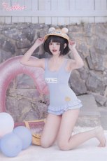 画像3:  【ToAlice】C7799ひよこ園児風水着 (3)