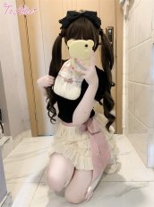 画像25: 【ToAlice】C7829はしごレース×リボンレイヤード風トップス (25)