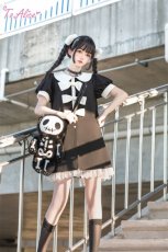 画像4: 【ToAlice】C7841スケルトンミニ丈ワンピース【30％OFF】 (4)