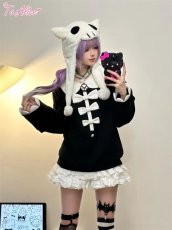 画像7: 【ToAlice】C7842スケルトンキャットトップス【50％OFF】 (7)