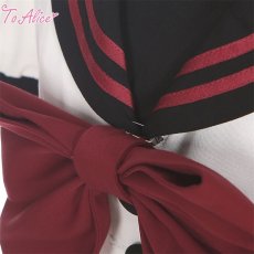 画像5: 【ToAlice】C7890小悪魔猫セーラートップス【50％OFF】 (5)