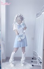 画像6: 【ToAlice】C7892水色うさぎ天使セーラートップス【30％OFF】 (6)