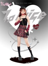 画像4: 【ToAlice】S2884ベルトデザインクロスチャーム付きチョーカー【30％OFF】 (4)