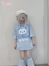 画像2: 【送料無料】C7909ナースくまさんTシャツ《予約受付》【計5000円以上】 (2)