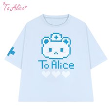画像1: 【送料無料】C7909ナースくまさんTシャツ《予約受付》【計5000円以上】 (1)