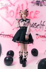 画像8: 【ToAlice】C7913オフショルフリルリボンブラウス【30％OFF】 (8)