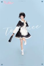 画像12: 【Last one】【ToAlice】C7930天使メイドシャボ付きブラウス【30％OFF】 (12)