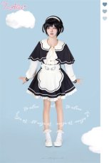 画像13: 【ToAlice】C7932天使メイドスカラップケープ【30％OFF】 (13)