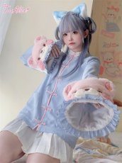 画像10: 【ToAlice】もふもふアニマルチャイナトップス【本店・通販限定】  (10)