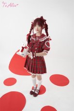 画像9: 【ToAlice】S3008【DC】フリルチェックリボンカチューシャ【30％OFF】 (9)