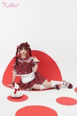 画像6: 【ToAlice】S3008【DC】フリルチェックリボンカチューシャ【30％OFF】 (6)